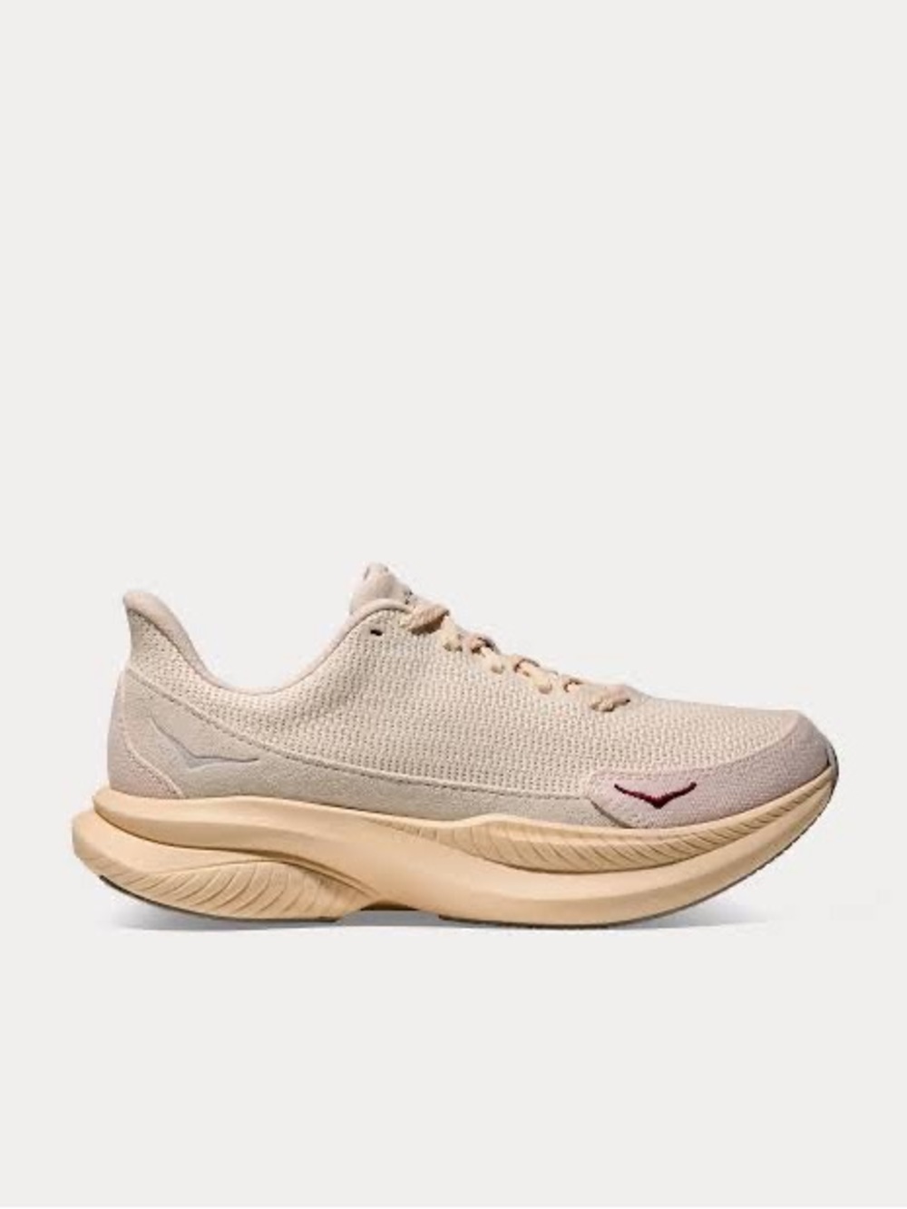HOKA x Reformation Cream Knit Mach 6